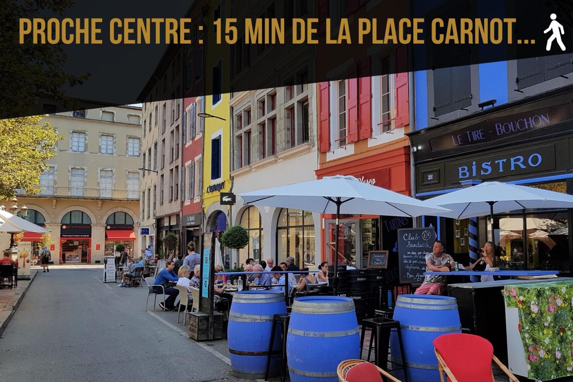 Les Gites De Laure - L'Or Vert, Appartement Avec Vue Sur Le Chateau, Parking Prive, Climatisation, Netflix, A 160 M De La Cite Medievale Carcassonne Luaran gambar
